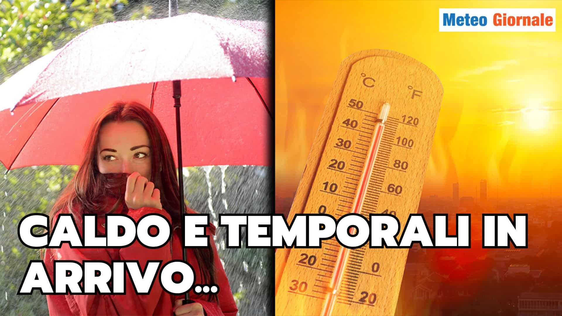 METEO impazzito: temperature estive in autunno, ma attenzione ai temporali