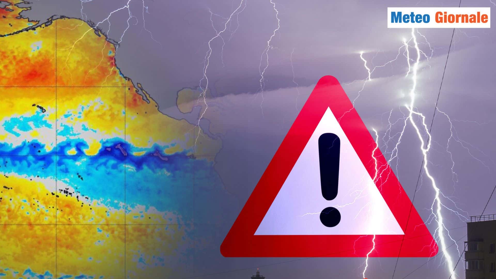 METEO: acque del mediterraneo infuocate e La Niña, il tuo inverno sarà stravolto