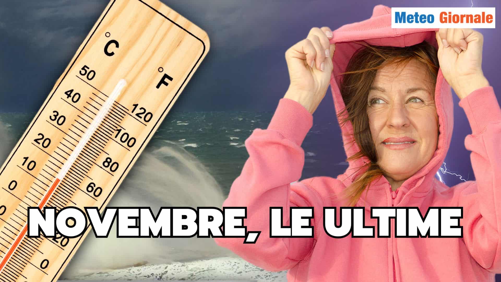 METEO Novembre: stabilità iniziale e poi aria fredda dal nord-est