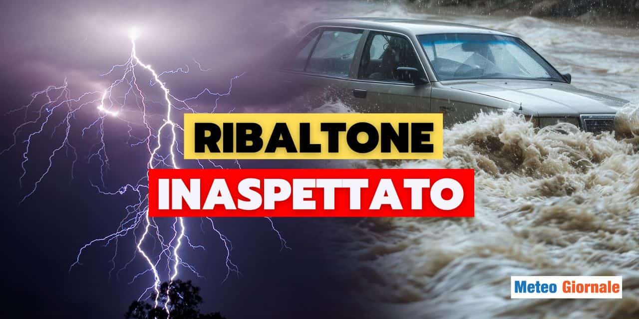 ribaltone maltempo dopo caldo meteo 1210