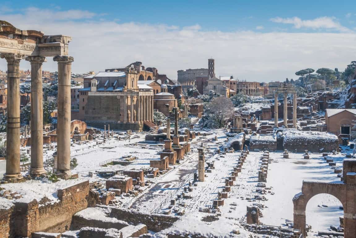 Meteo, la neve su Roma, Firenze fino a Napoli. Ecco come e quando succede