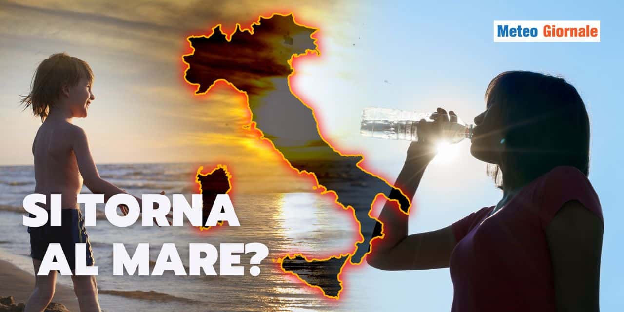 si torna al mare meteo 0610