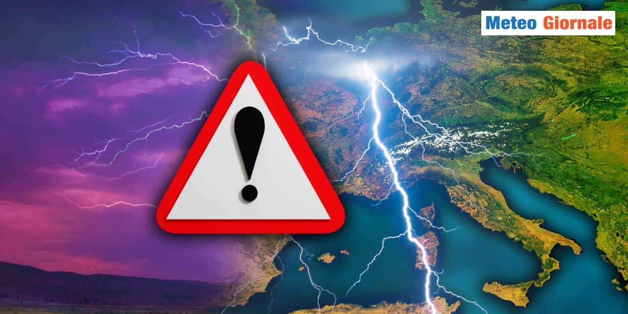 Nuovi temporali e nubifragi anche nel weekend