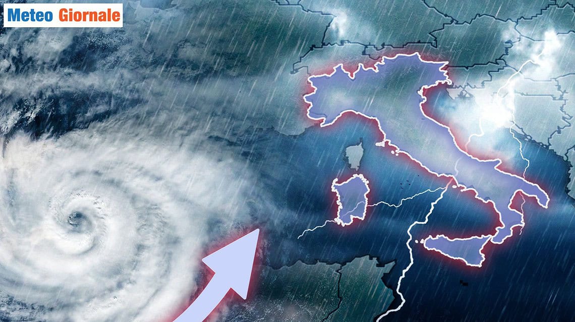 vortice ciclonico in azione 17 htg
