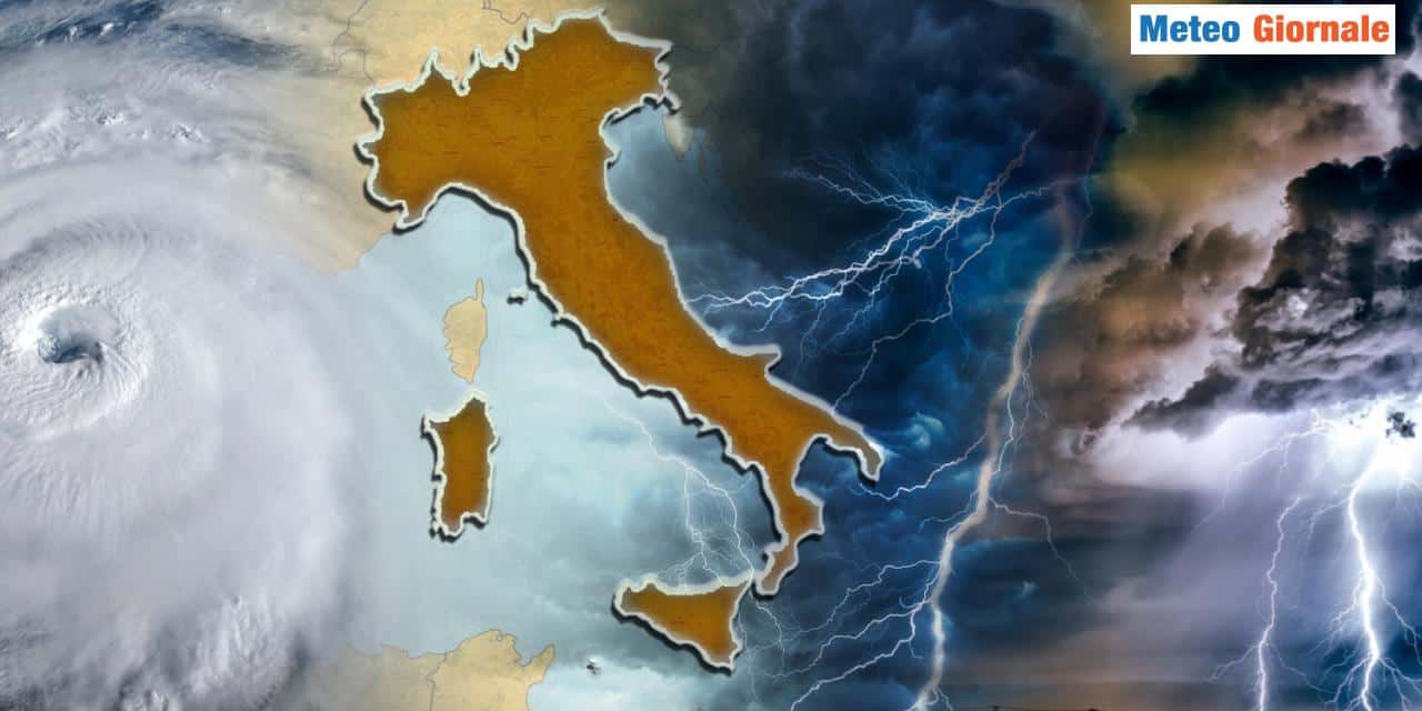 Maltempo protagonista della scena