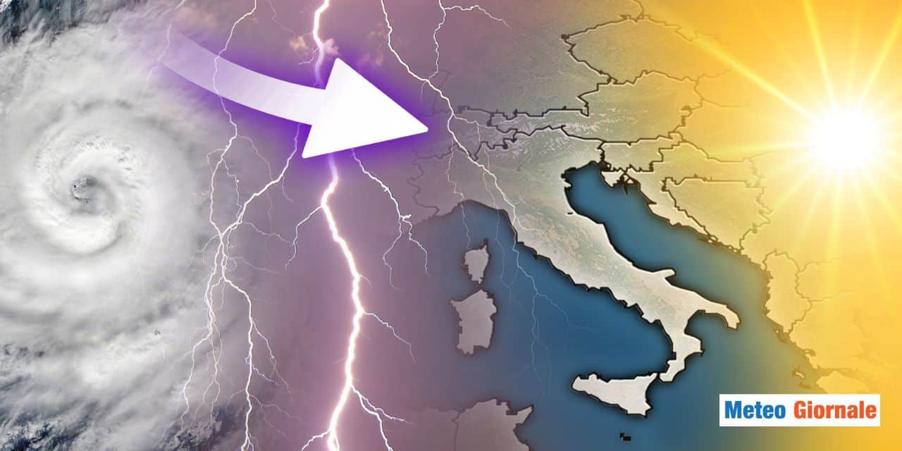week end maltempo meteo 2210