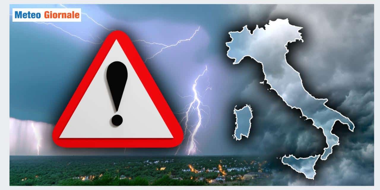 La furia del maltempo condizionerà il weekend