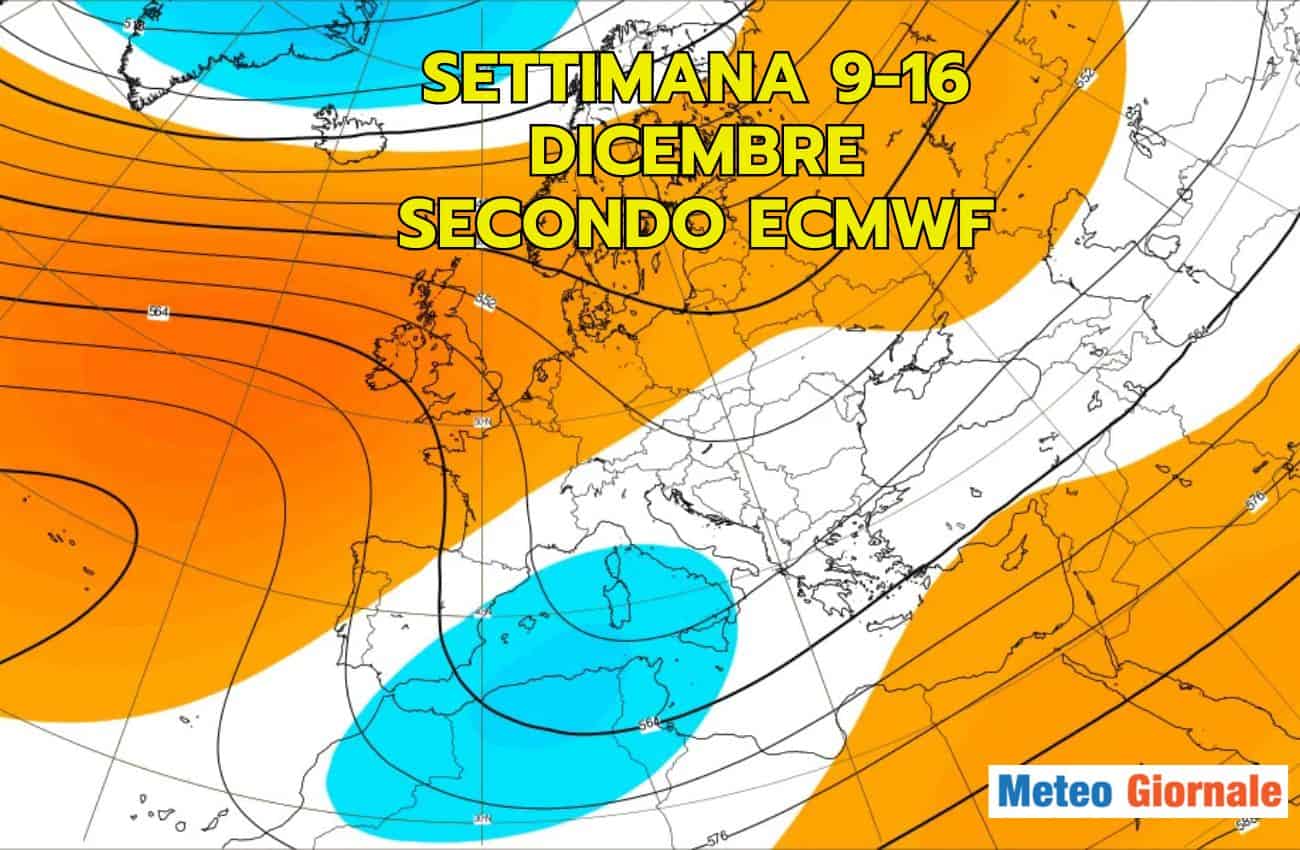 Tendenza Meteo ECMWF: sarà il VERO INVERNO a Dicembre? I dettagli
