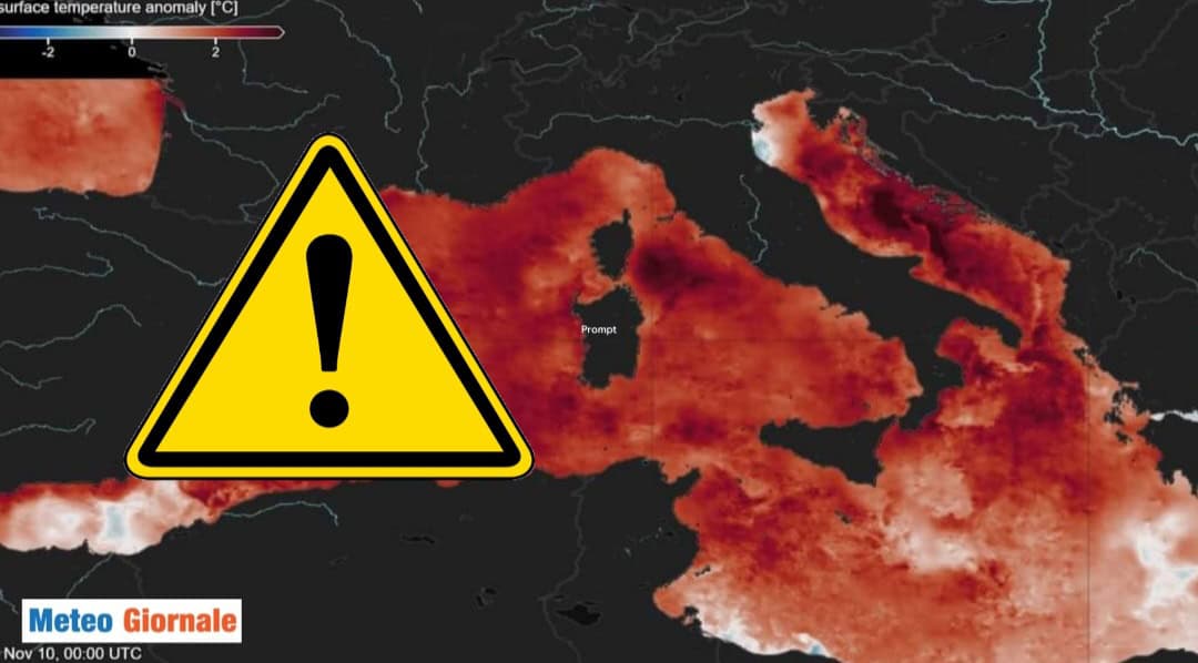 Incubo meteo nel Mediterraneo: temperature marine da record preannunciano catastrofi