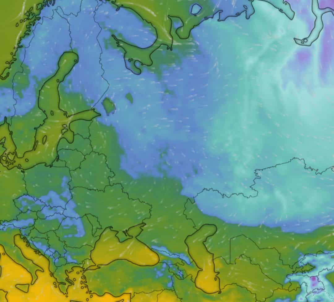 Temperatura suolo russia