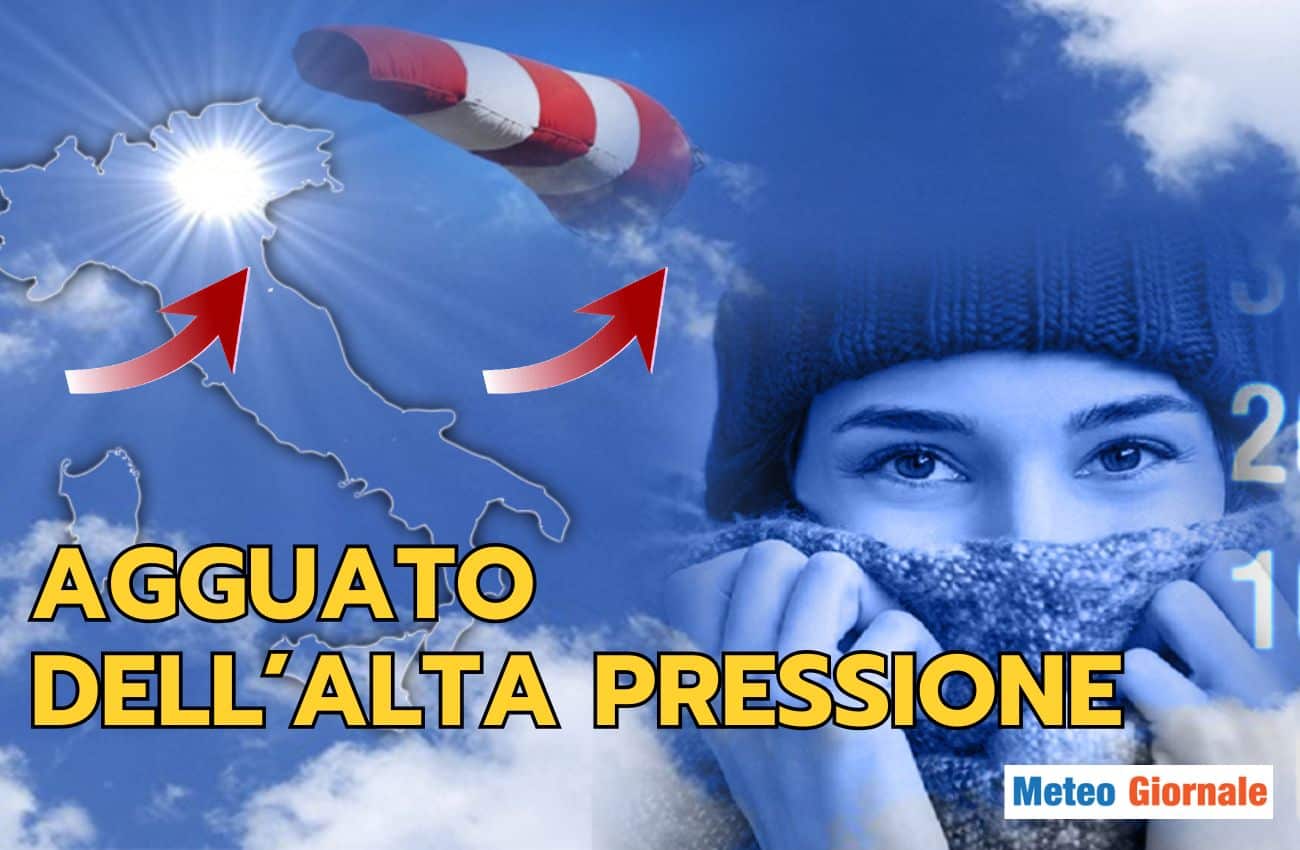 Neve, vento e freddo, ecco improvvisamente l’INVERNO. Ma è in agguato l’Alta Pressione, anche se..