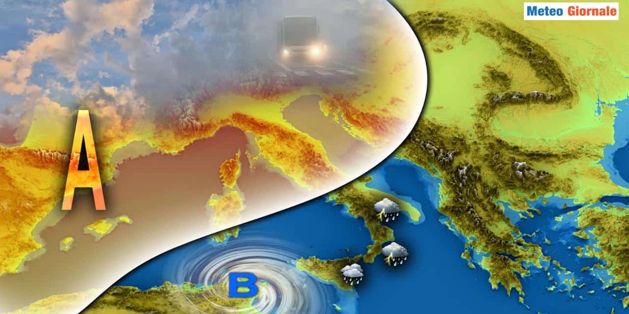 Meteo: il Super Anticiclone è agli sgoccioli, lo sblocco entro il weekend