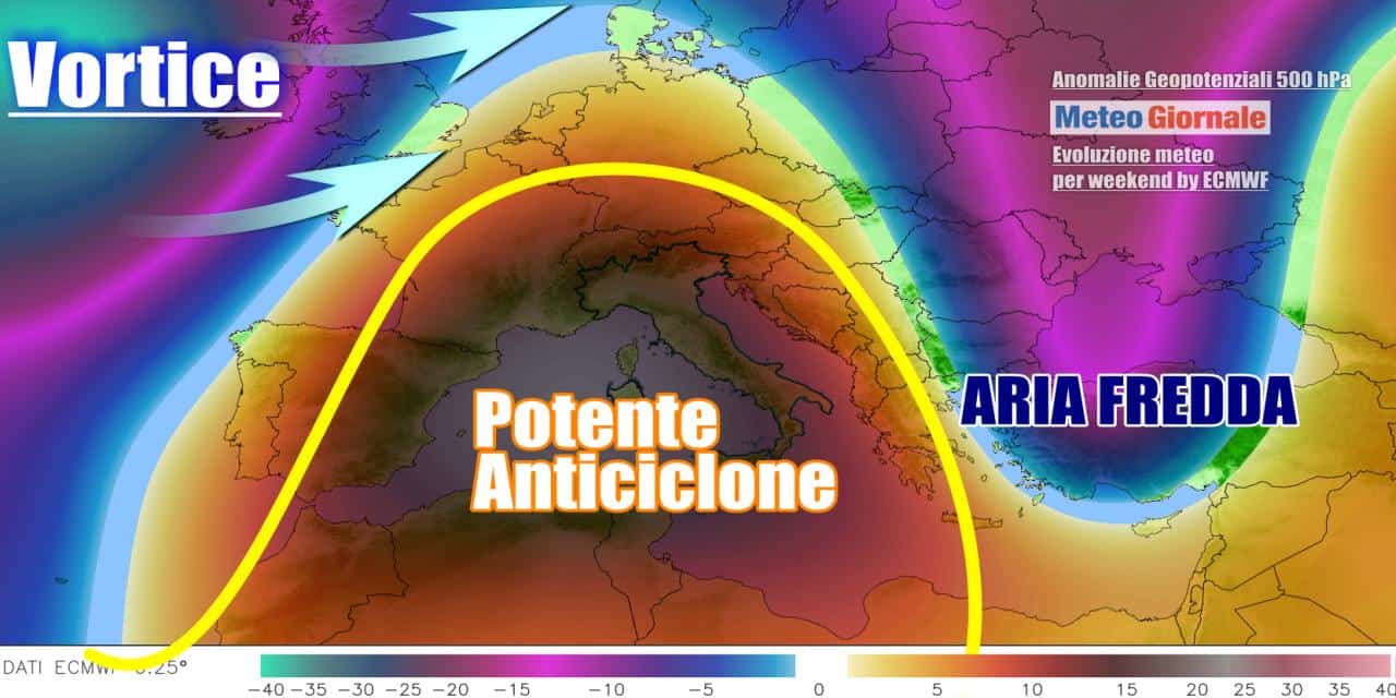 Riecco l'Anticiclone, ma  l'Inverno non demorde