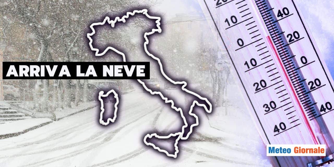 arriva la neve meteo 2011