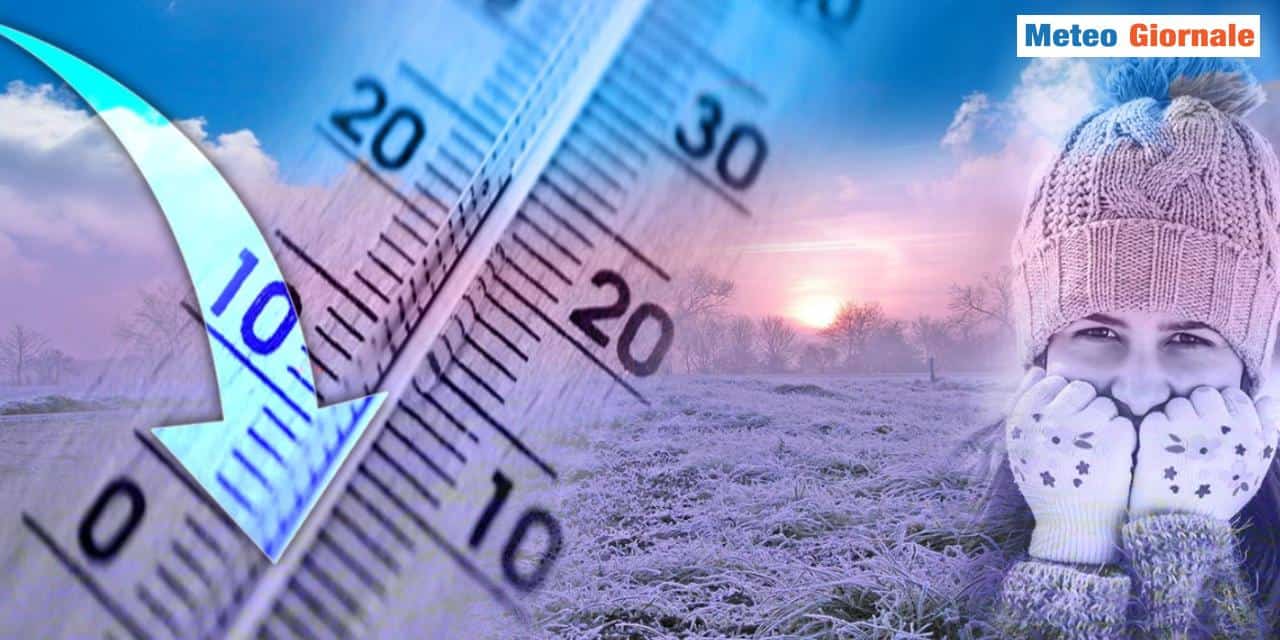 Meteo: temperature pronte a scendere sottozero, ecco dove