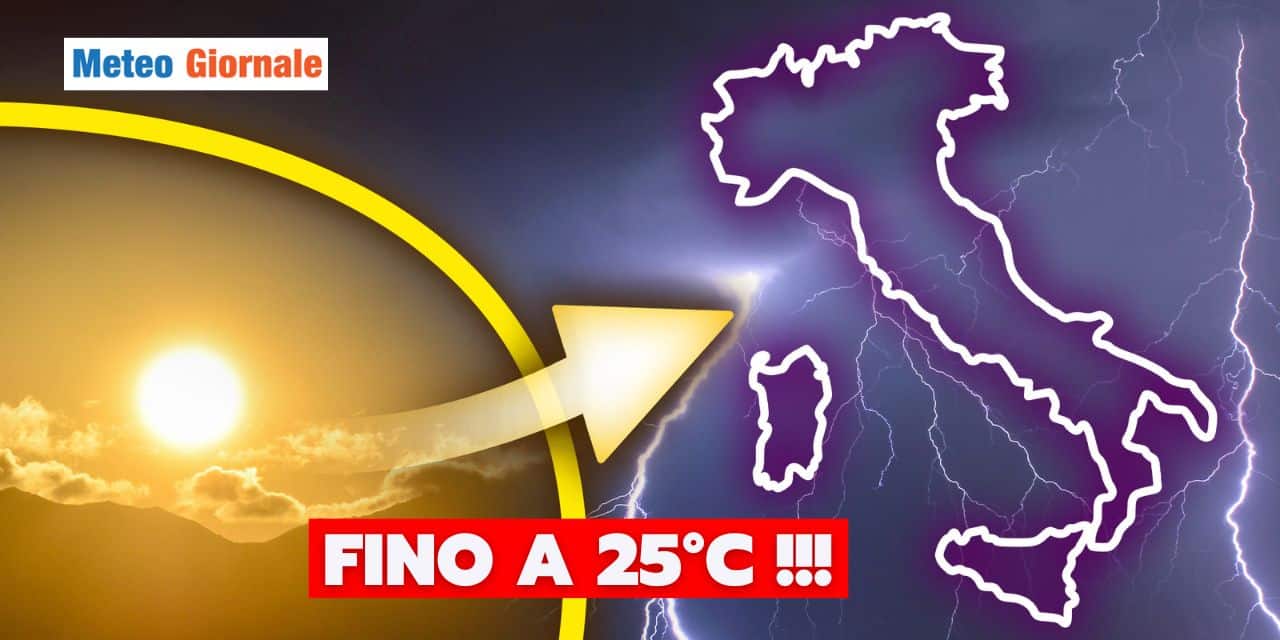 caldo 25 gradi meteo 1411