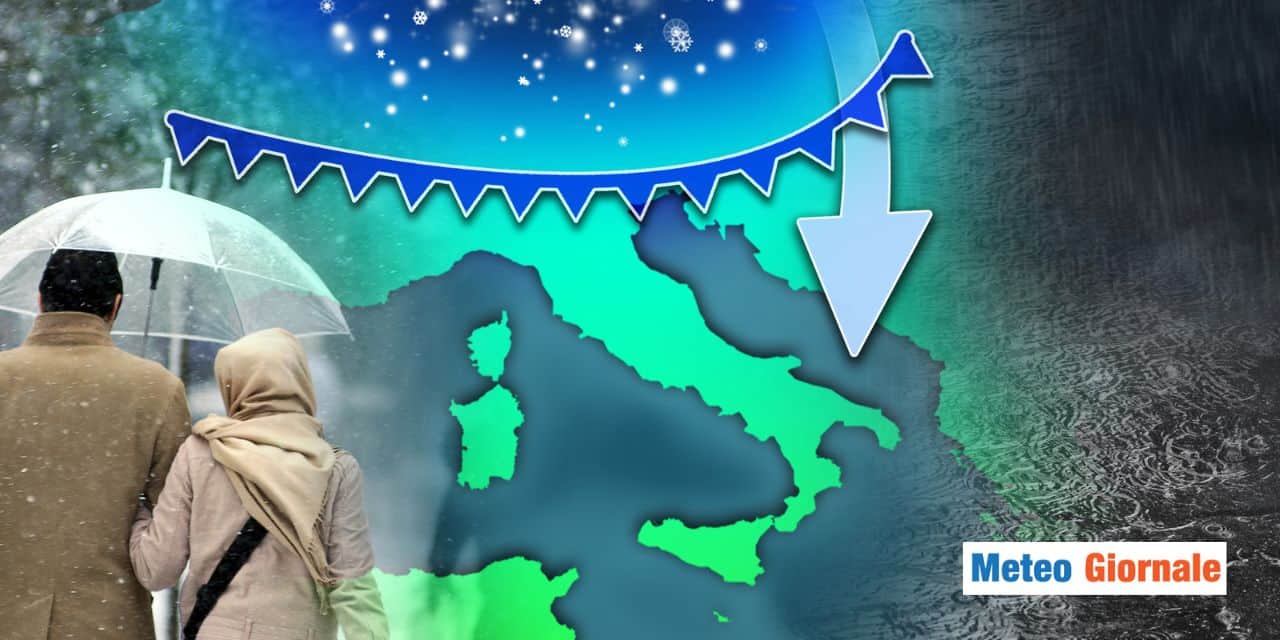 cambio radicale freddo neve meteo 0811