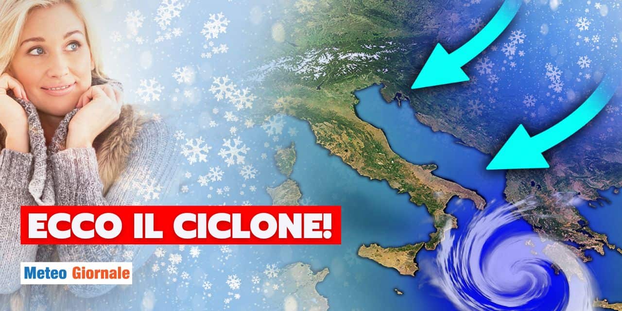 ciclone freddo pioggia meteo 2511