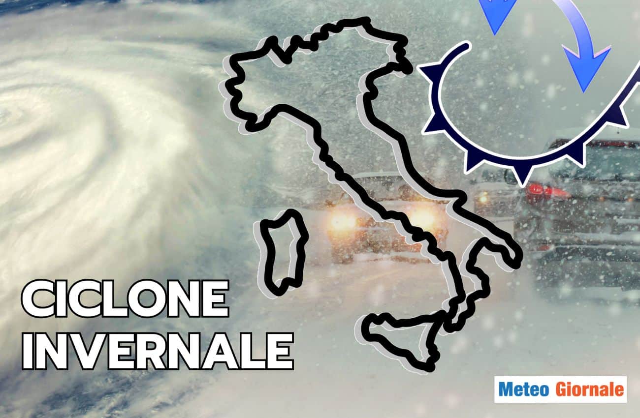 Ciclone invernale richiamerà freddo e neve. Inverno alla ribalta, subito!