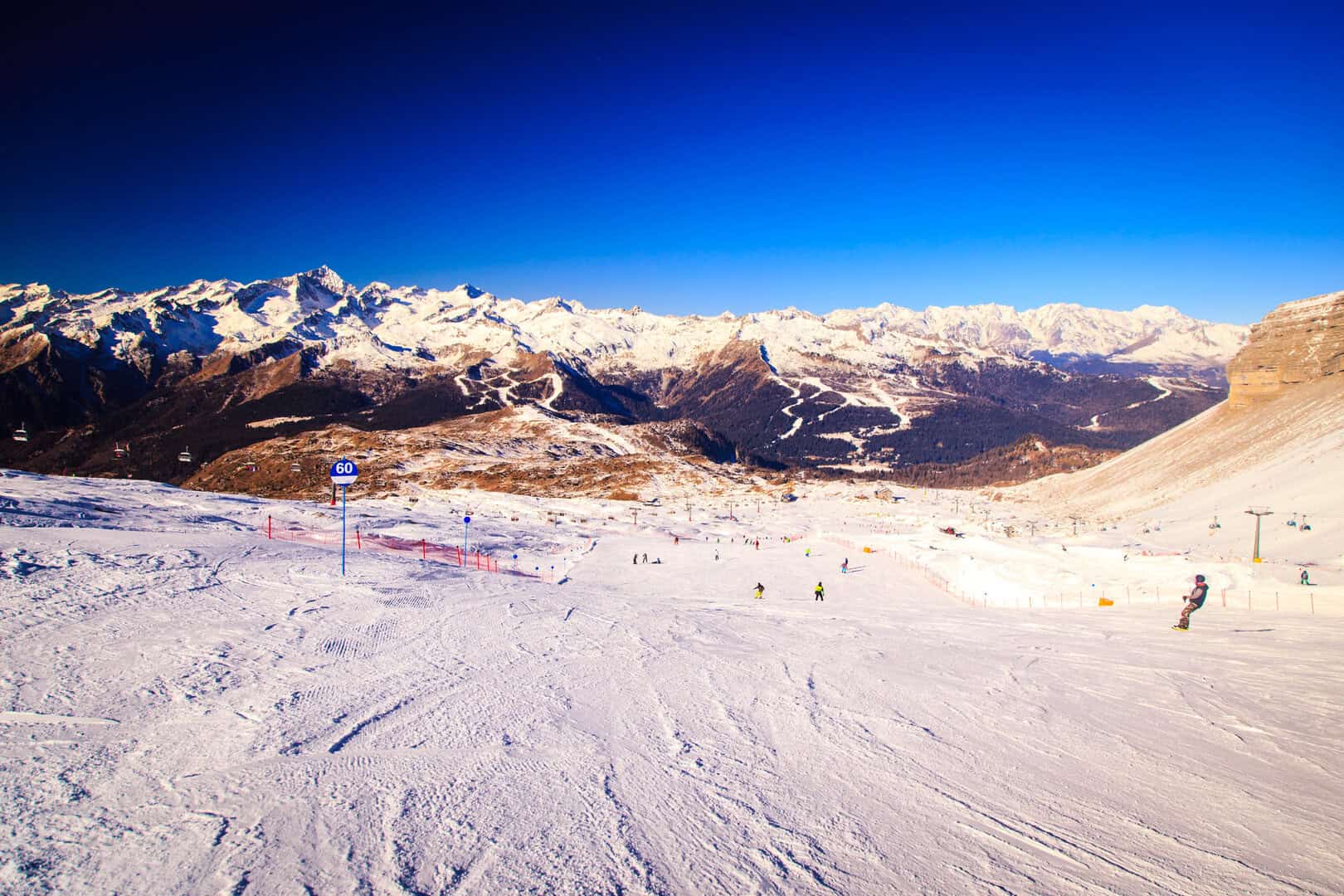Turismo in Val di Sole. Sci, snowboard, ciaspolate e sci di fondo