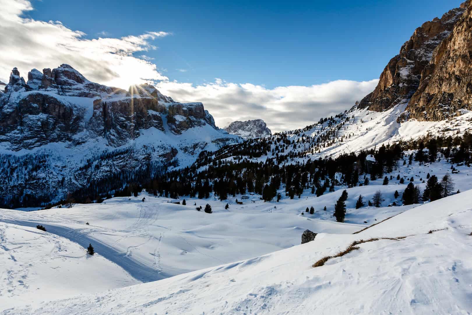 Turismo in Alta Badia: sci, snowboard, sci di fondo ed escursioni. Alta Badia