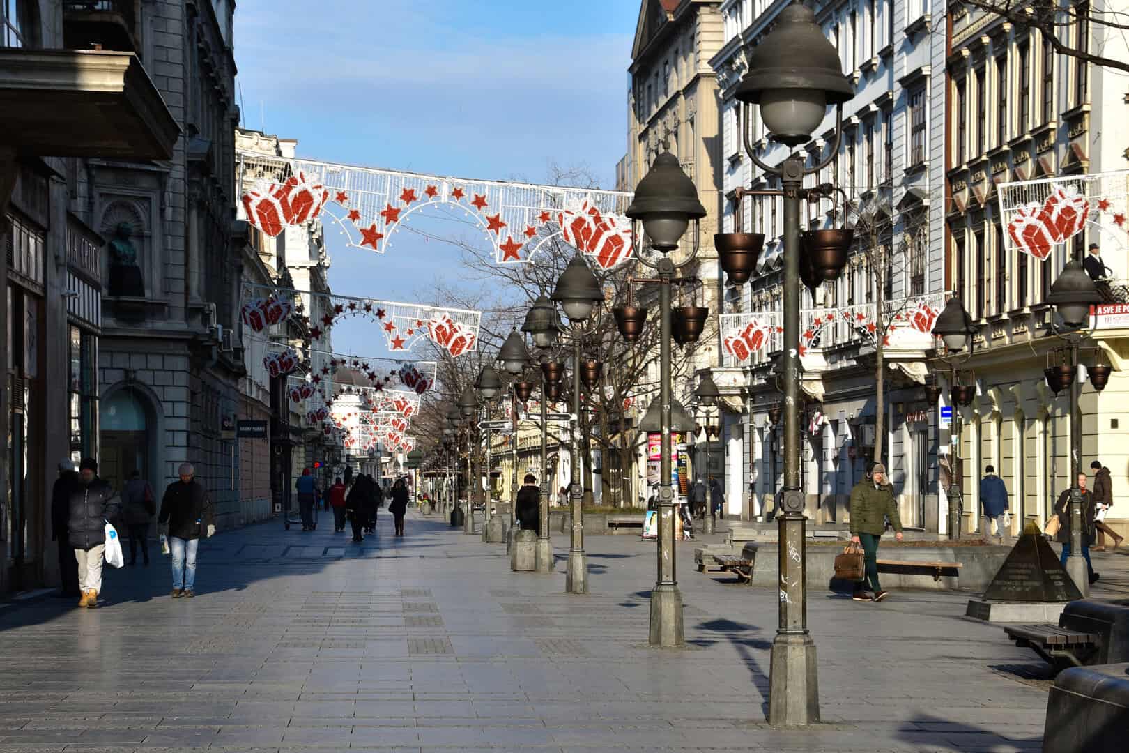 Turismo a Belgrado: come vestirsi tra 1-8°C. Indispensabili giacca, sciarpa e guanti