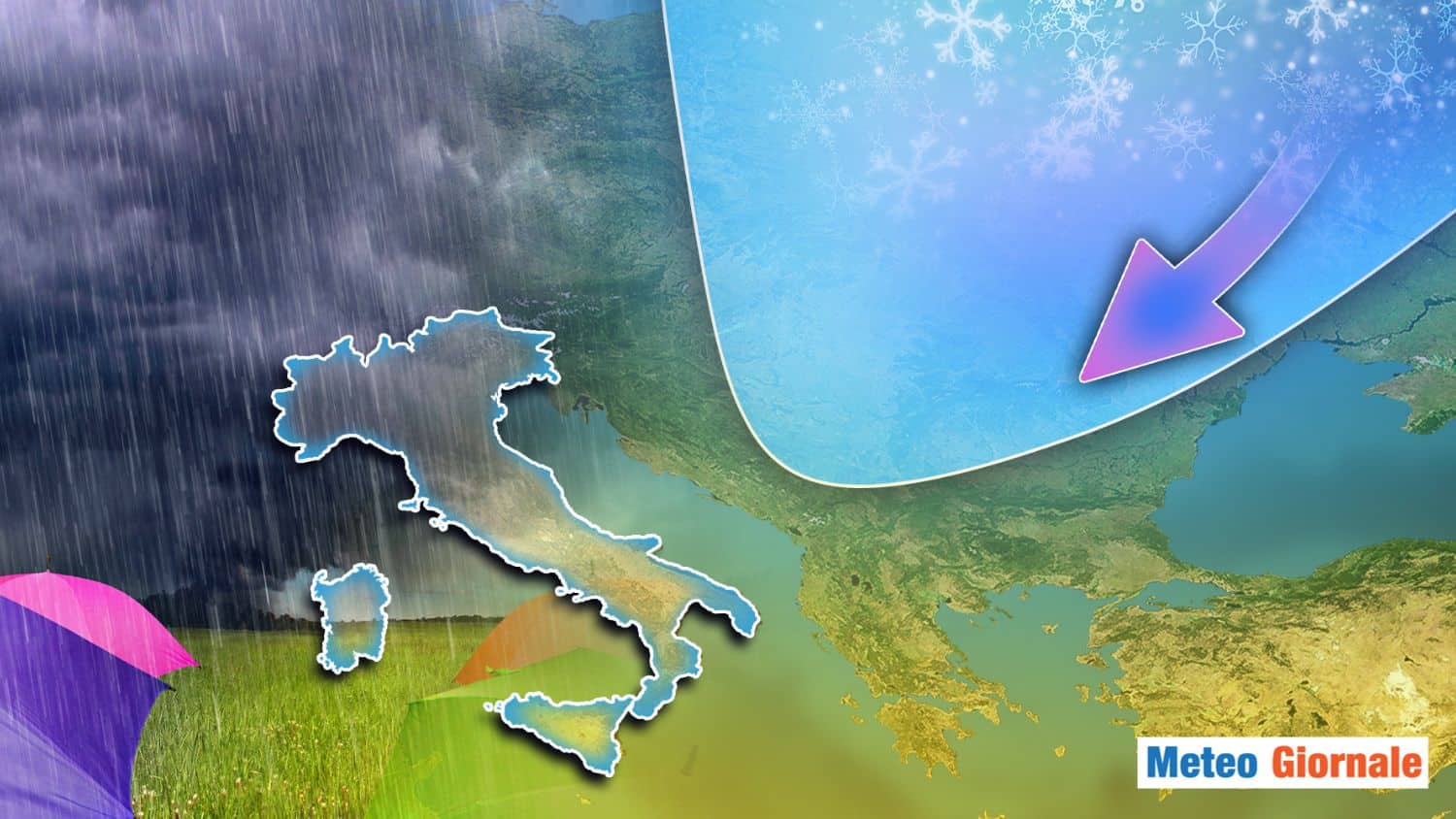 Meteo NEVE: oggi la giornata CLOU con quota neve intorno ai 600 metri!