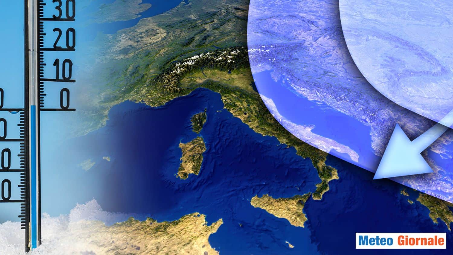 Tendenza METEO: prima settimana di INVERNO con CALO TERMICO?