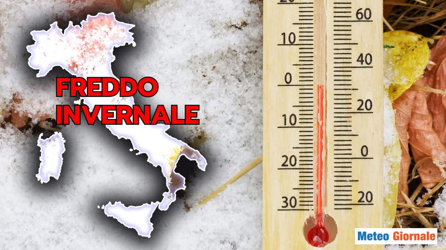 Meteo: gelo e NEVE piomberanno sull’Italia la prossima settimana. Sarà INVERNO pieno. I dettagli