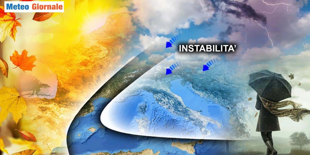 Meteo: inizia il cambiamento, verso l’Inverno anticipato