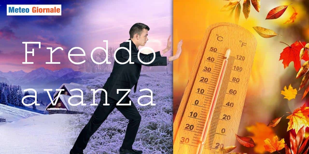 Aria più fredda in arrivo