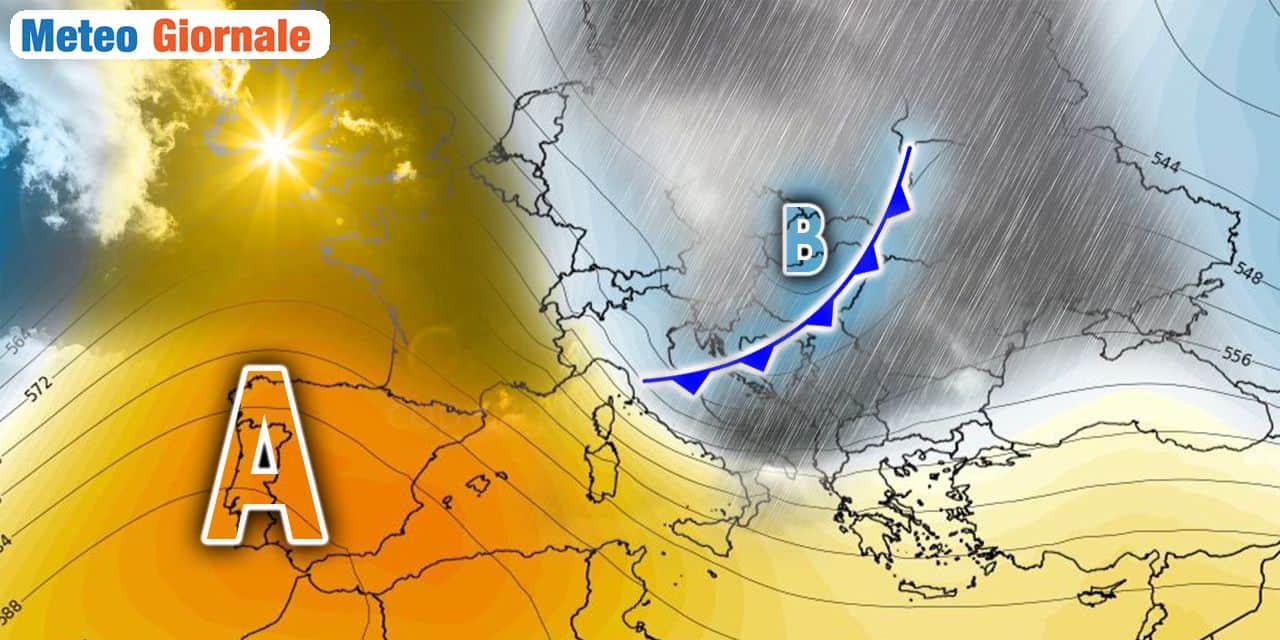 Meteo, Domenica di svolta: due NUCLEI GELIDI spaccheranno l’Alta pressione