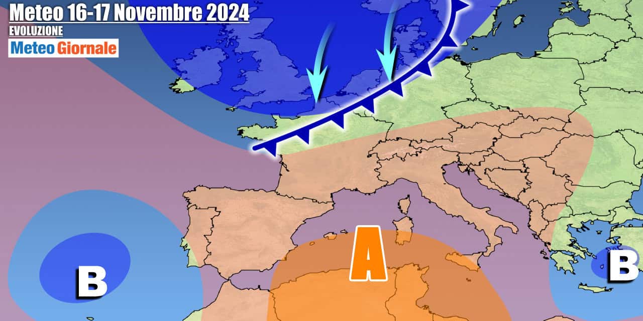 Anticiclone nel weekend, ma durerà poco