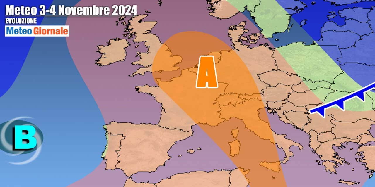 Anticiclone padrone incontrastato