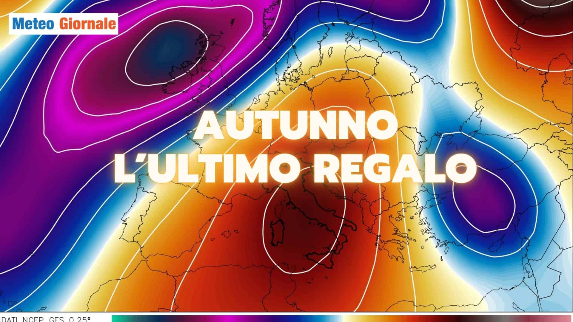 meteo autunno ultimo regalo 19 pfhdsa