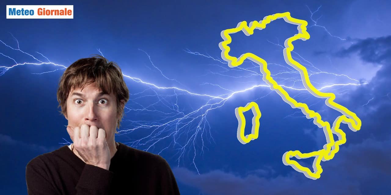 meteo forte maltempo 0811