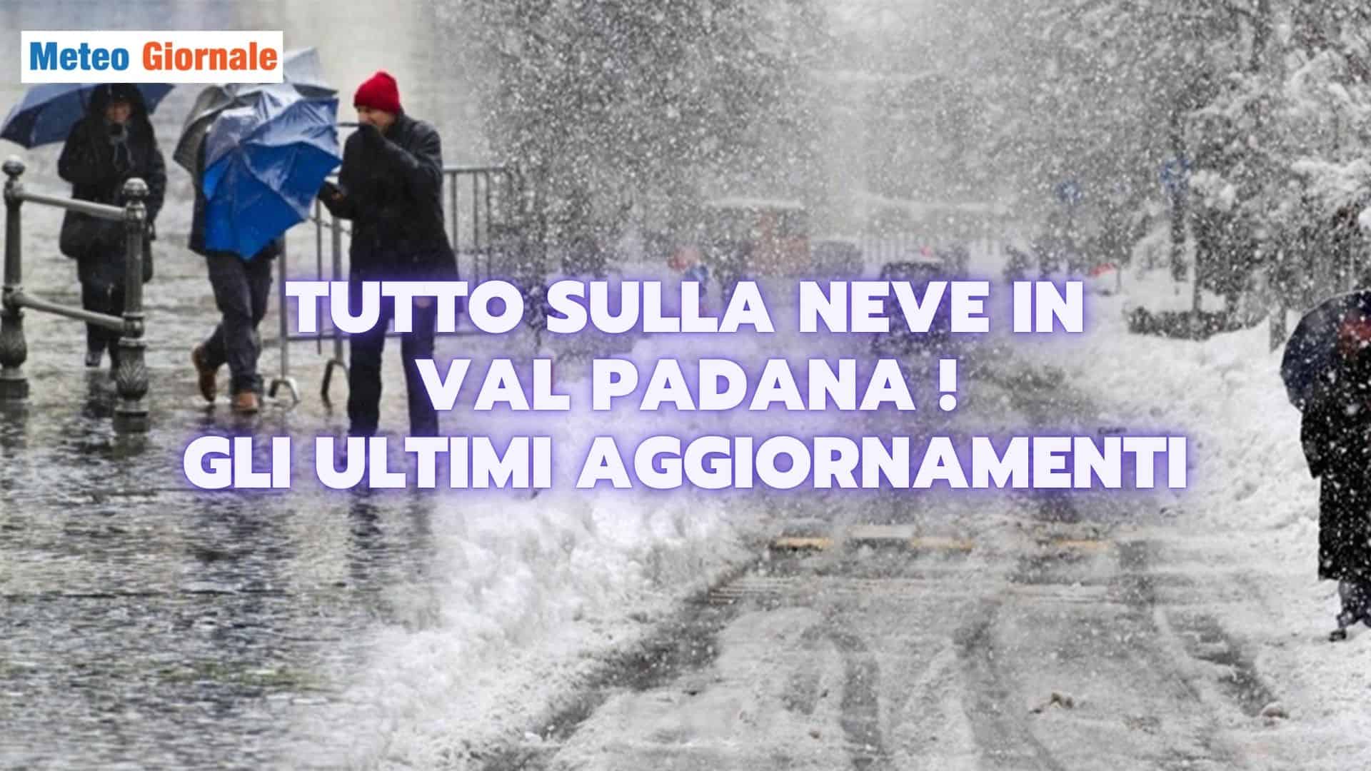 meteo neve val padana 18 pfhdsa