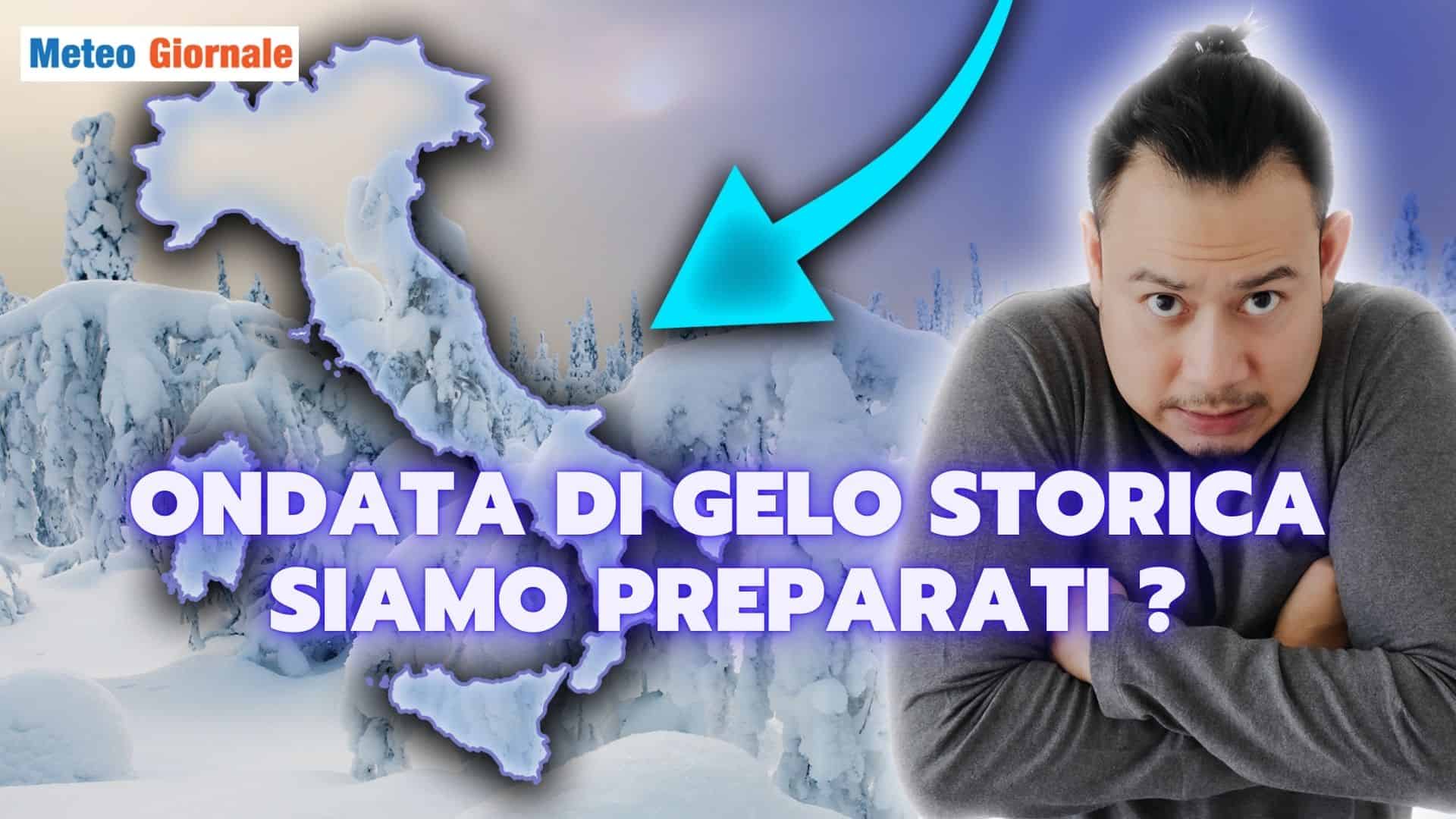 Arriva l’Inverno: saremmo preparati al meteo estremo di un’ondata di gelo storica?