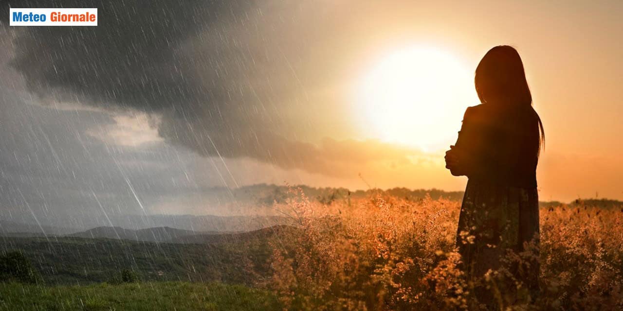 meteo weekend alta pressione piogge 0711