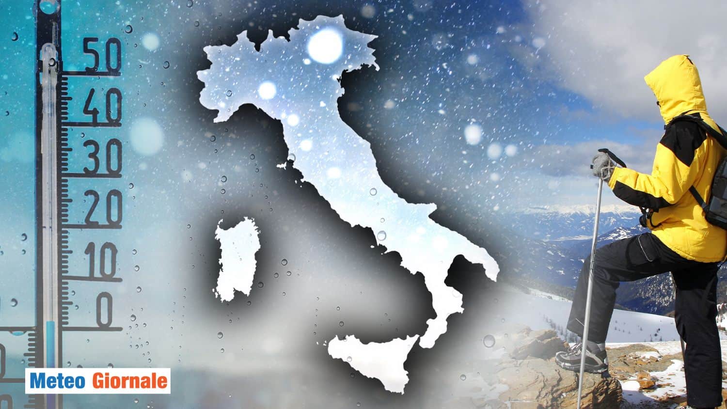 Meteo NEVE: fiocchi anche in collina, Vediamo DOVE!