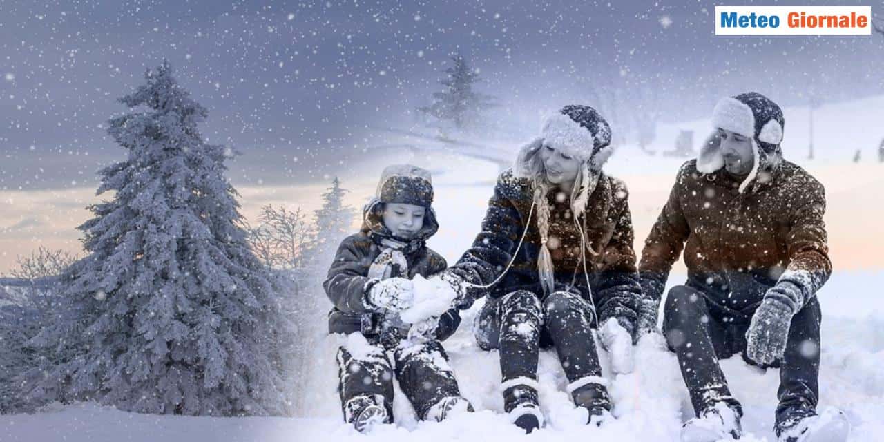 Fiocchi di neve in arrivo a basse quote