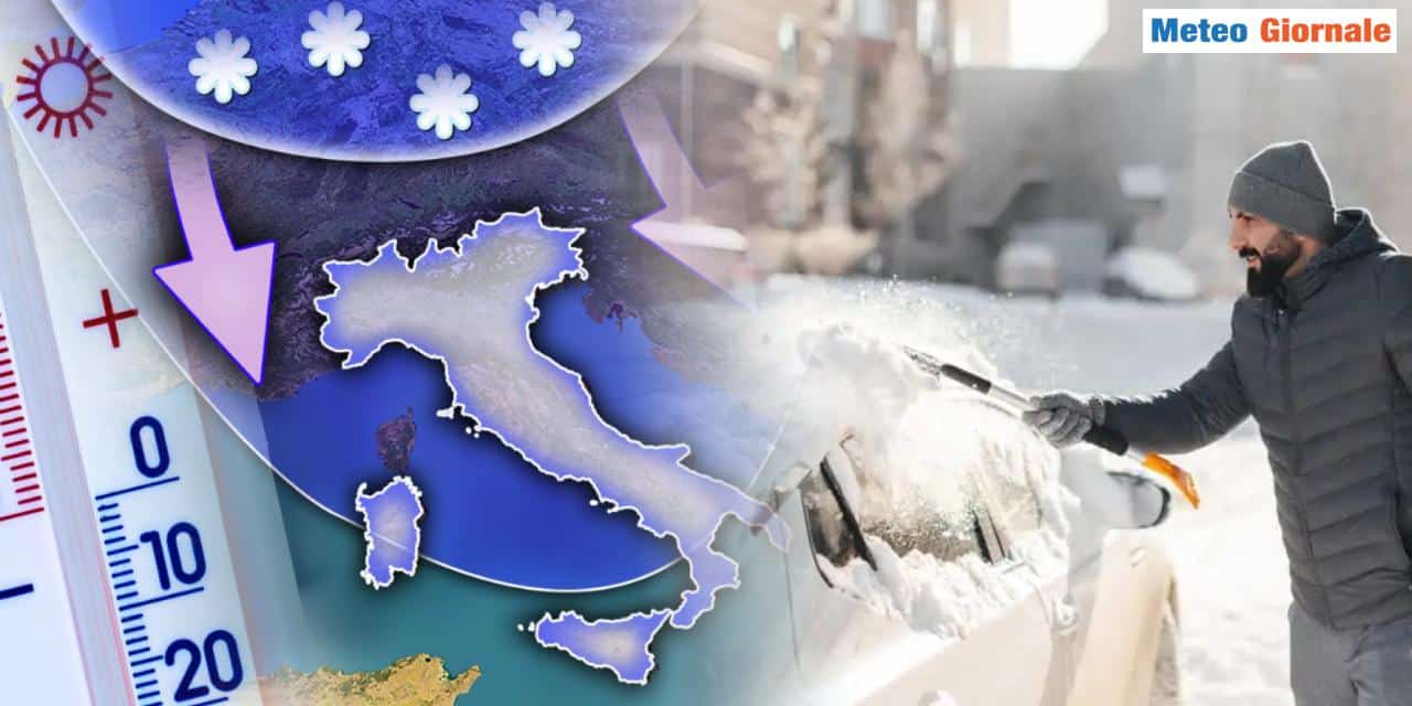Prime nevicate in arrivo