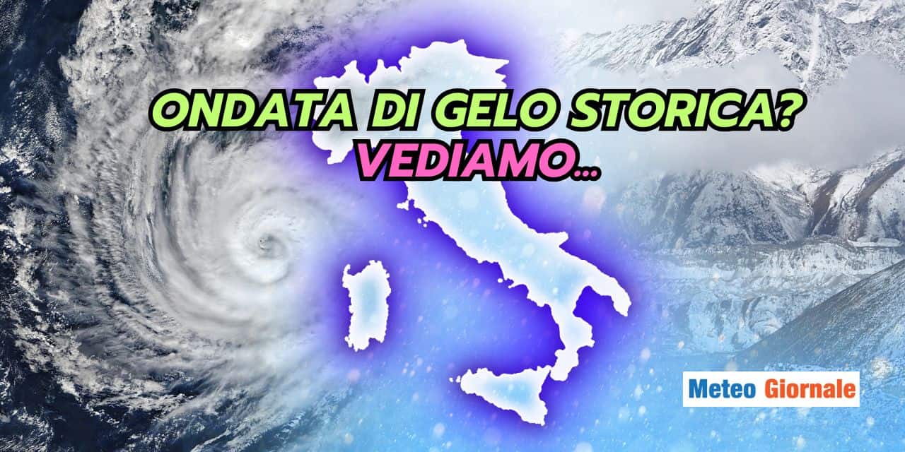ondata di gelo storica