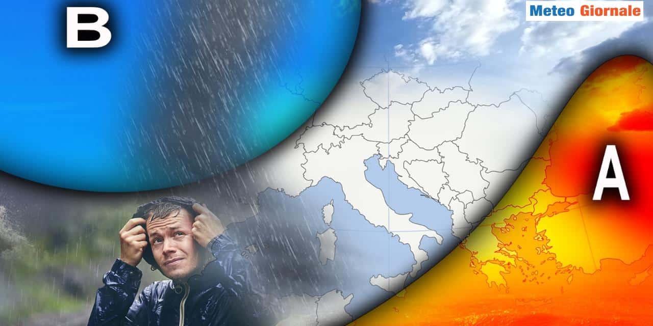 Tendenza meteo WEEKEND: da DOMENICA nuova perturbazione?