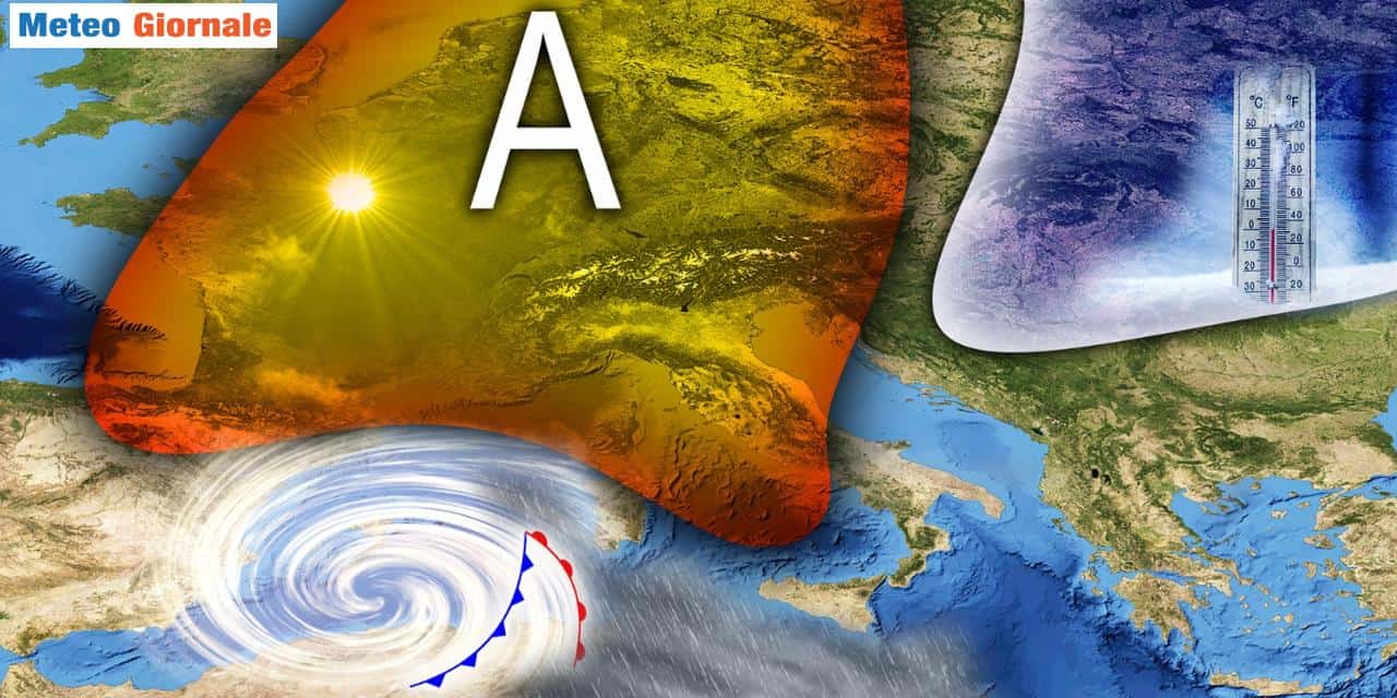 Ombrello a portata di mano in alcune regioni