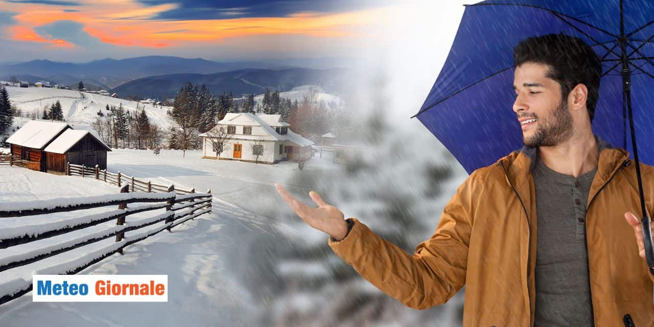 Meteo: Ondata di FREDDO la prossima settimana ed è subito NEVE