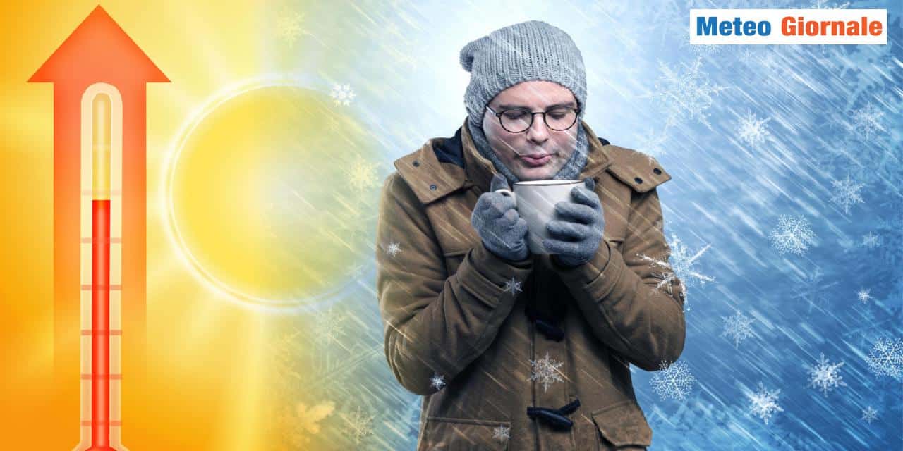 L'anticipo d'Inverno lascerà spazio ad una scaldata