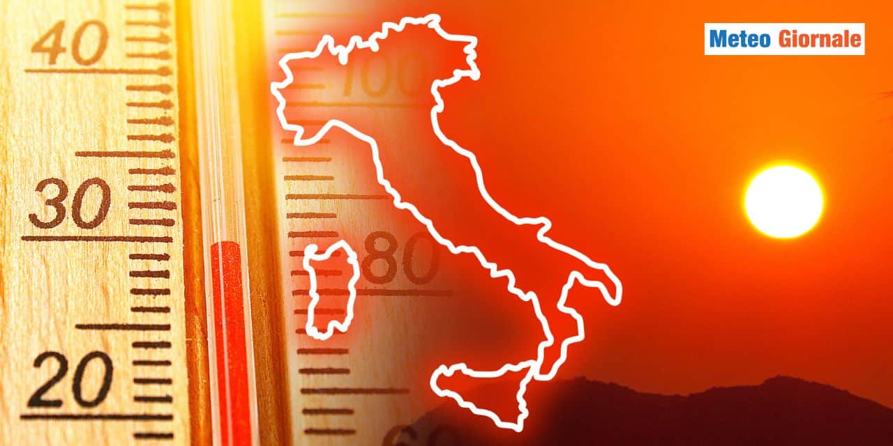 Meteo: anticiclone opprimente per mezza Italia, siccità estrema!