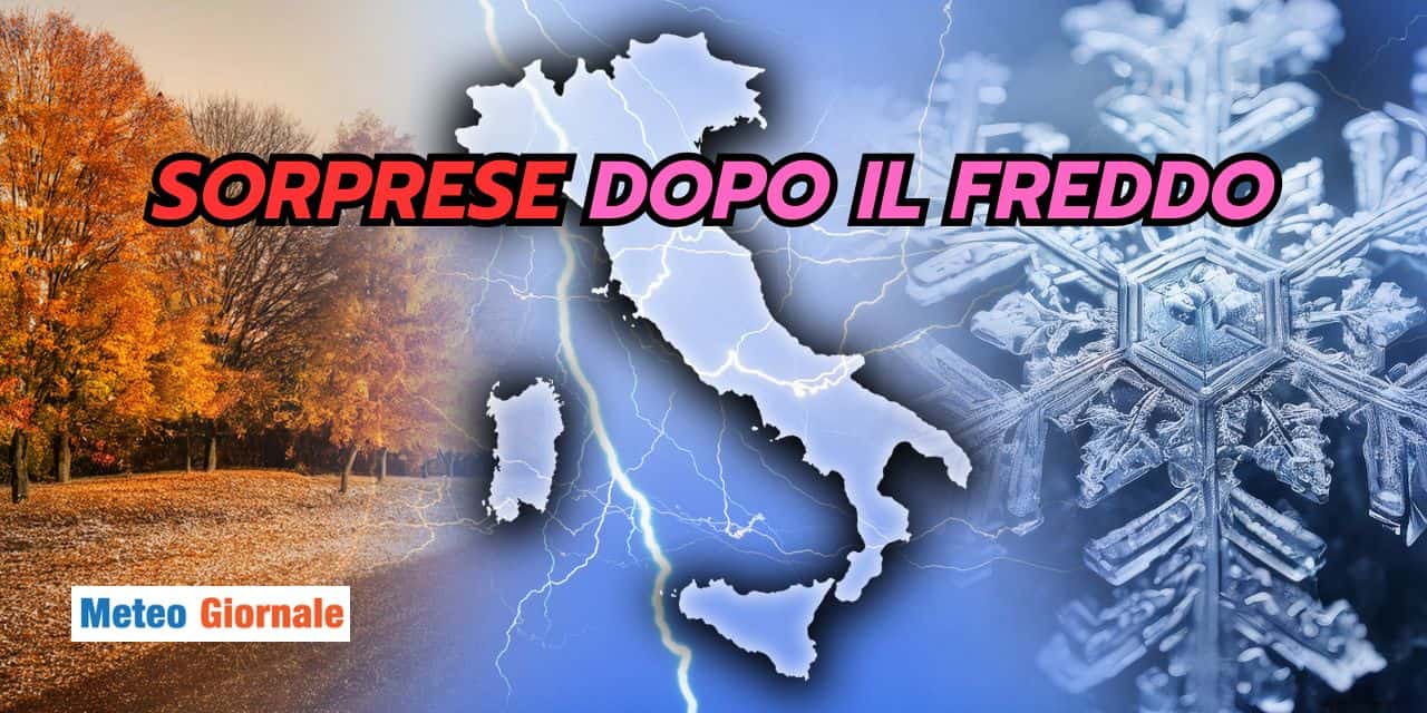 sorprese dopo il freddo