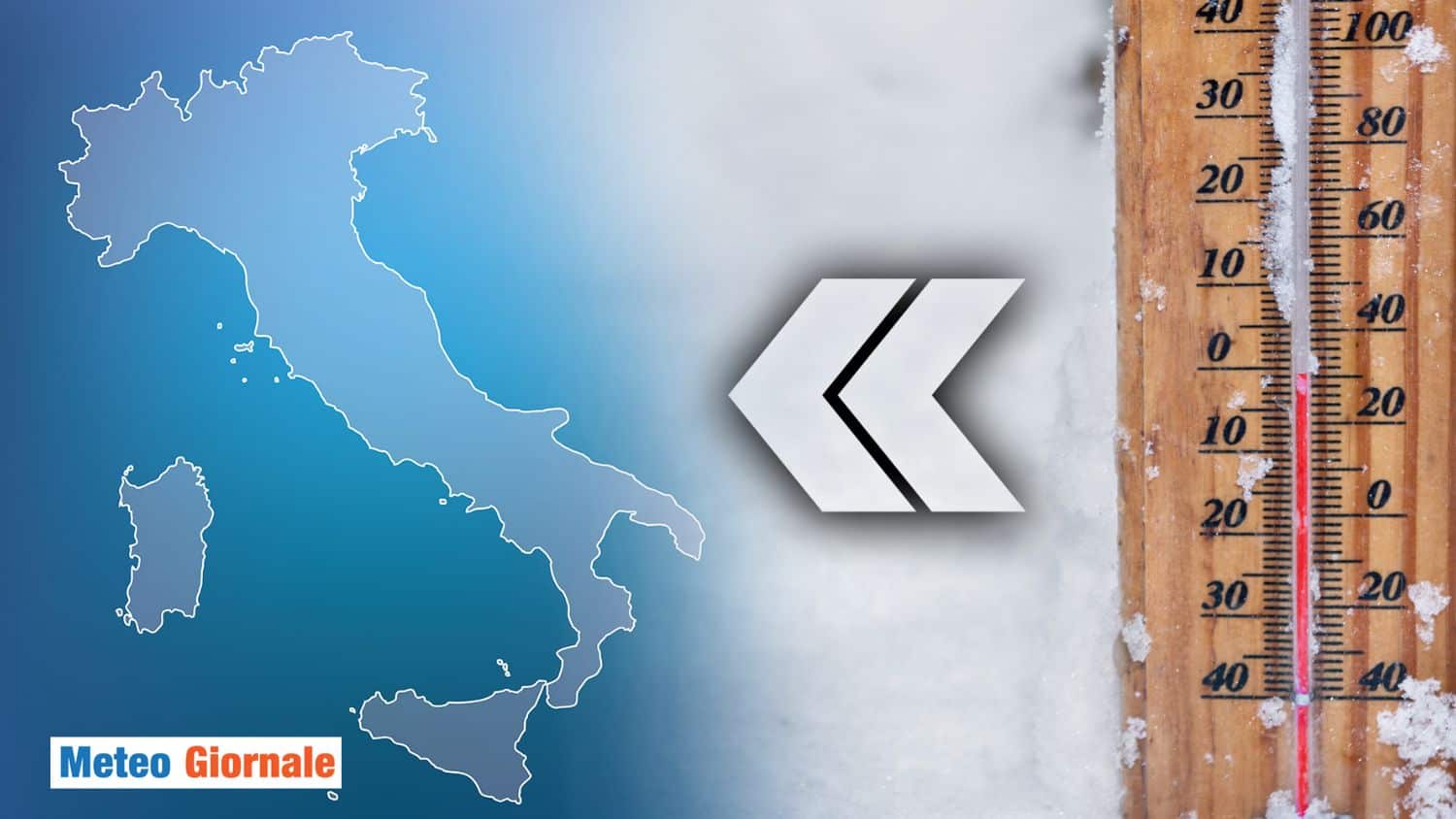 Meteo Temperature: entro il WEEKEND si torna in INVERNO!